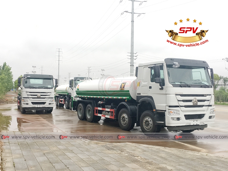 25,000 litres Water Spraying Bowser Sinotruk - RF